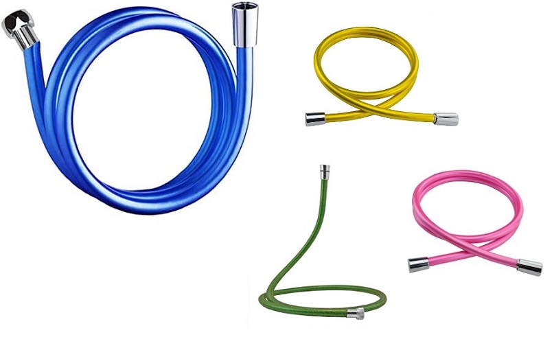 Coloured Shower Hoses Kingsway Plumbing